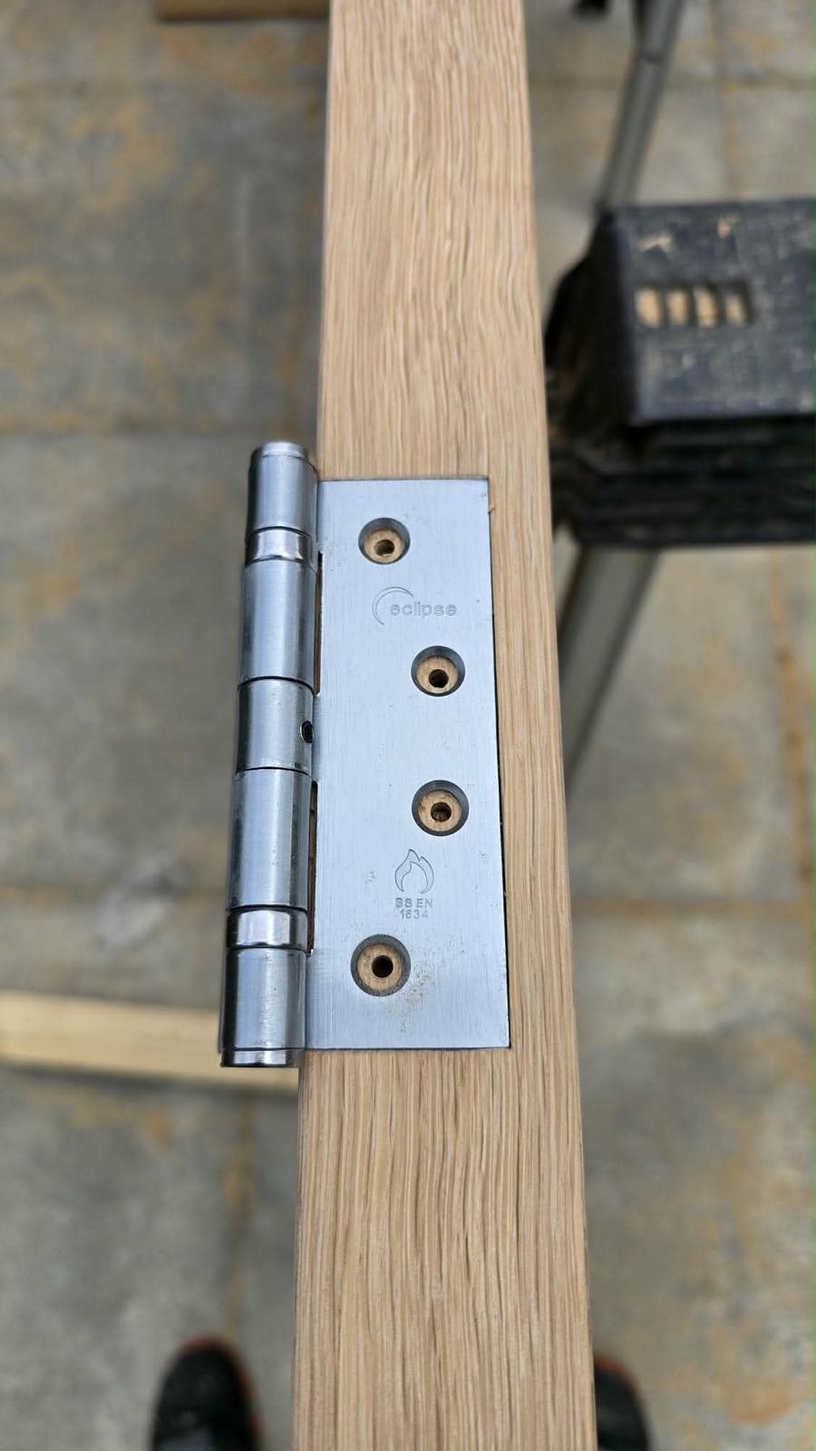 Solid wood door frame and lining 9 — fitted by MarJoinery